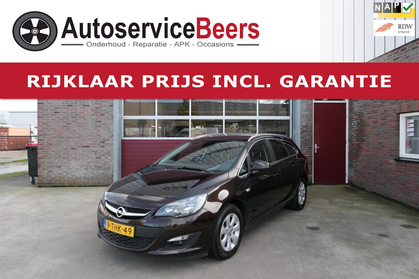 Opel Astra Sports Tourer - 1.4 Turbo Business + Navigatie,Trekhaak, PDC, Rijklaarprijs incl. garantie. - AutoWereld.nl