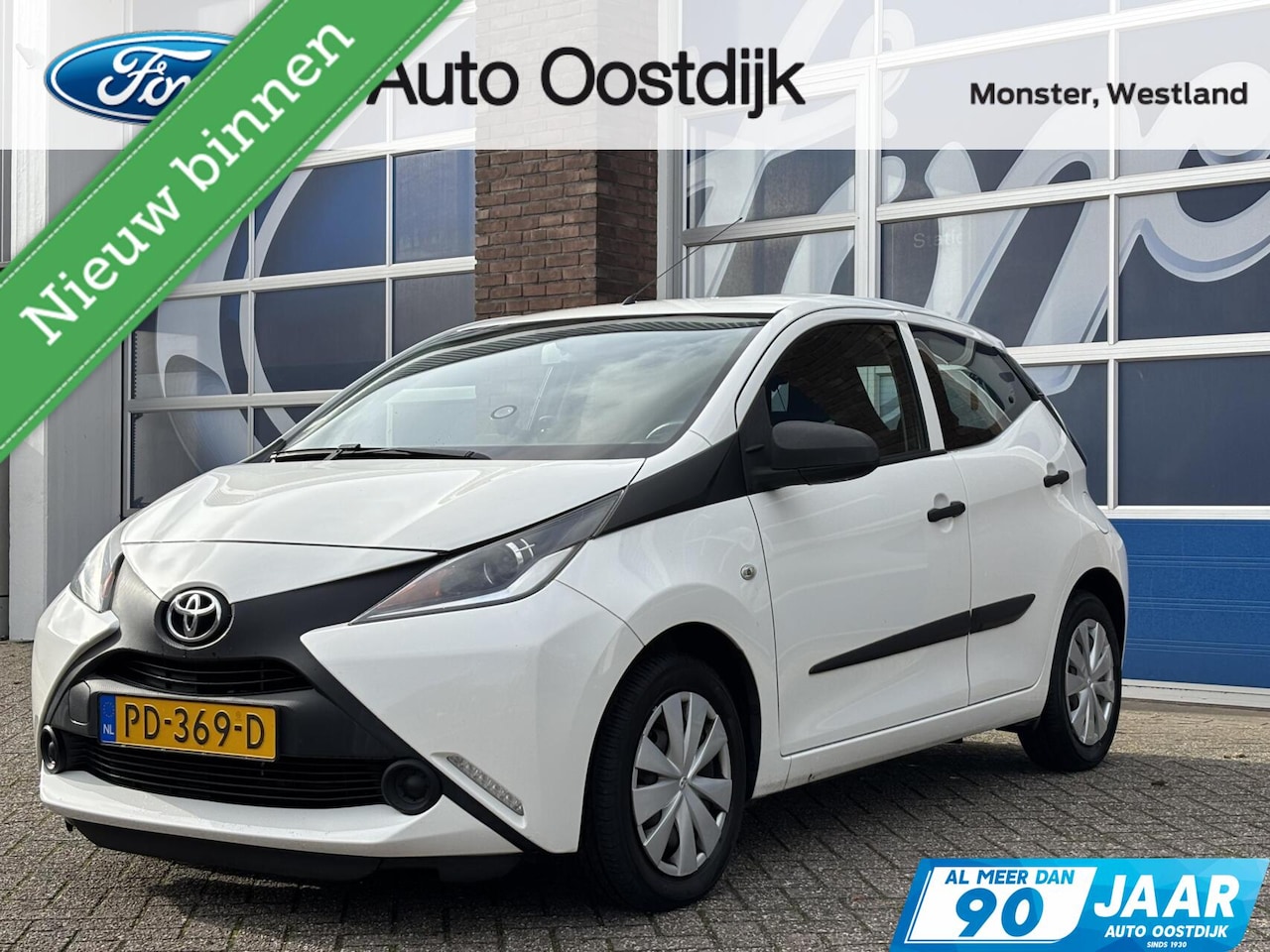Toyota Aygo - 1.0 VVT-i x 69PK Dealer Onderhouden Cruise Bluetooth Airco USB *Leuk* - AutoWereld.nl