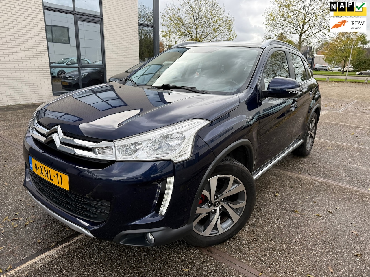 Citroën C4 Aircross - 1.6 Collection / NAP / AIRCO / APK / BOEKJES / NAVI / DAK / VEEL OPTIES / LEER / ZEER NETT - AutoWereld.nl