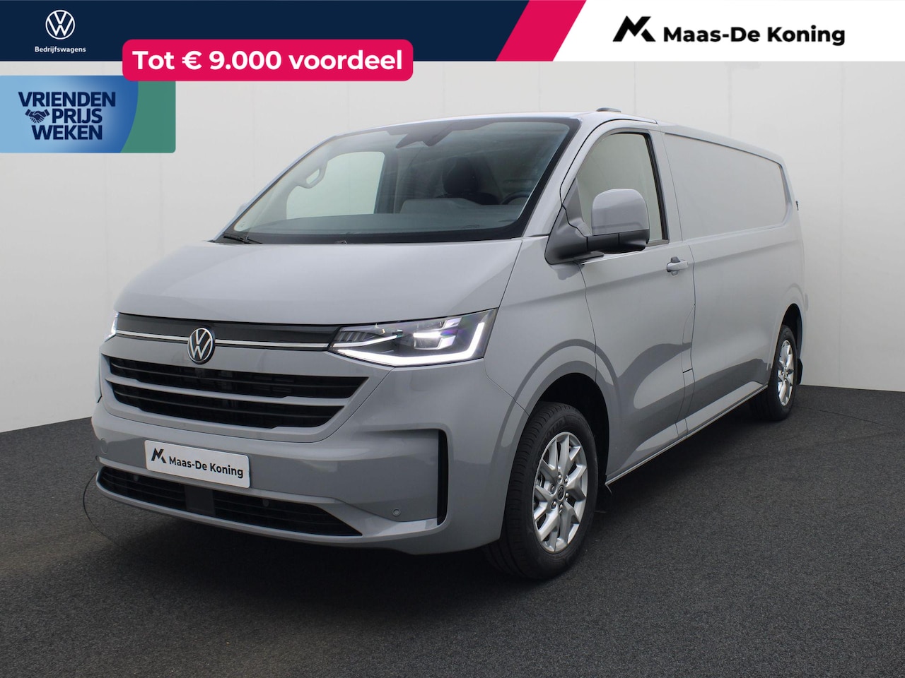 Volkswagen e-Transporter - Bedrijfswagens Bestelwagen Bulli 64kWh 286pk L2 700168 - AutoWereld.nl