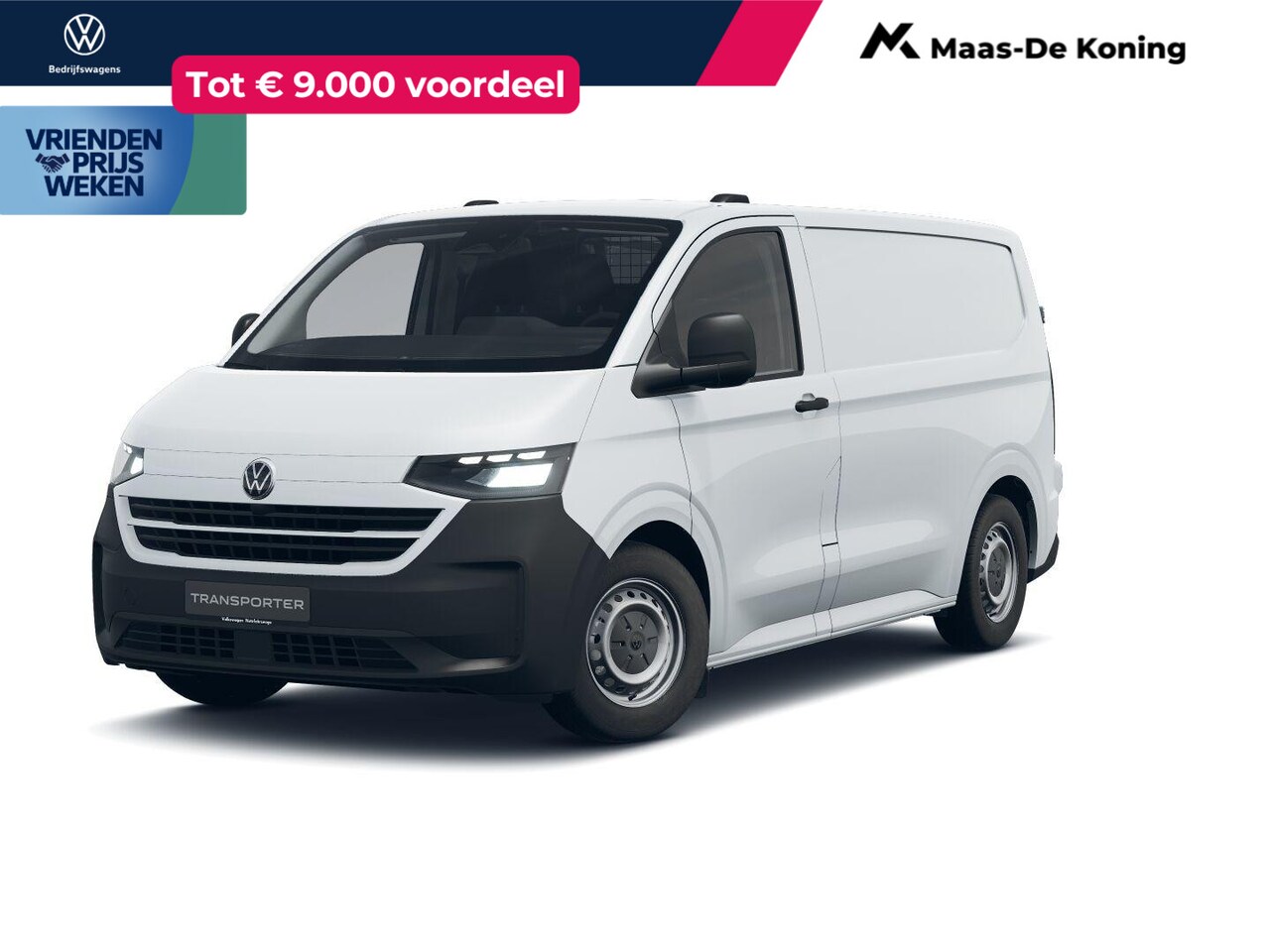 Volkswagen e-Transporter - Bedrijfswagens Bestelwagen 64kWh 218pk L1 728630 - AutoWereld.nl