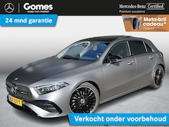 Mercedes-Benz A-klasse - 180 Star Edition AMG | Matgrijs | Night Pakket | Panoramadak | MULTIBEAM LED Koplampen | D