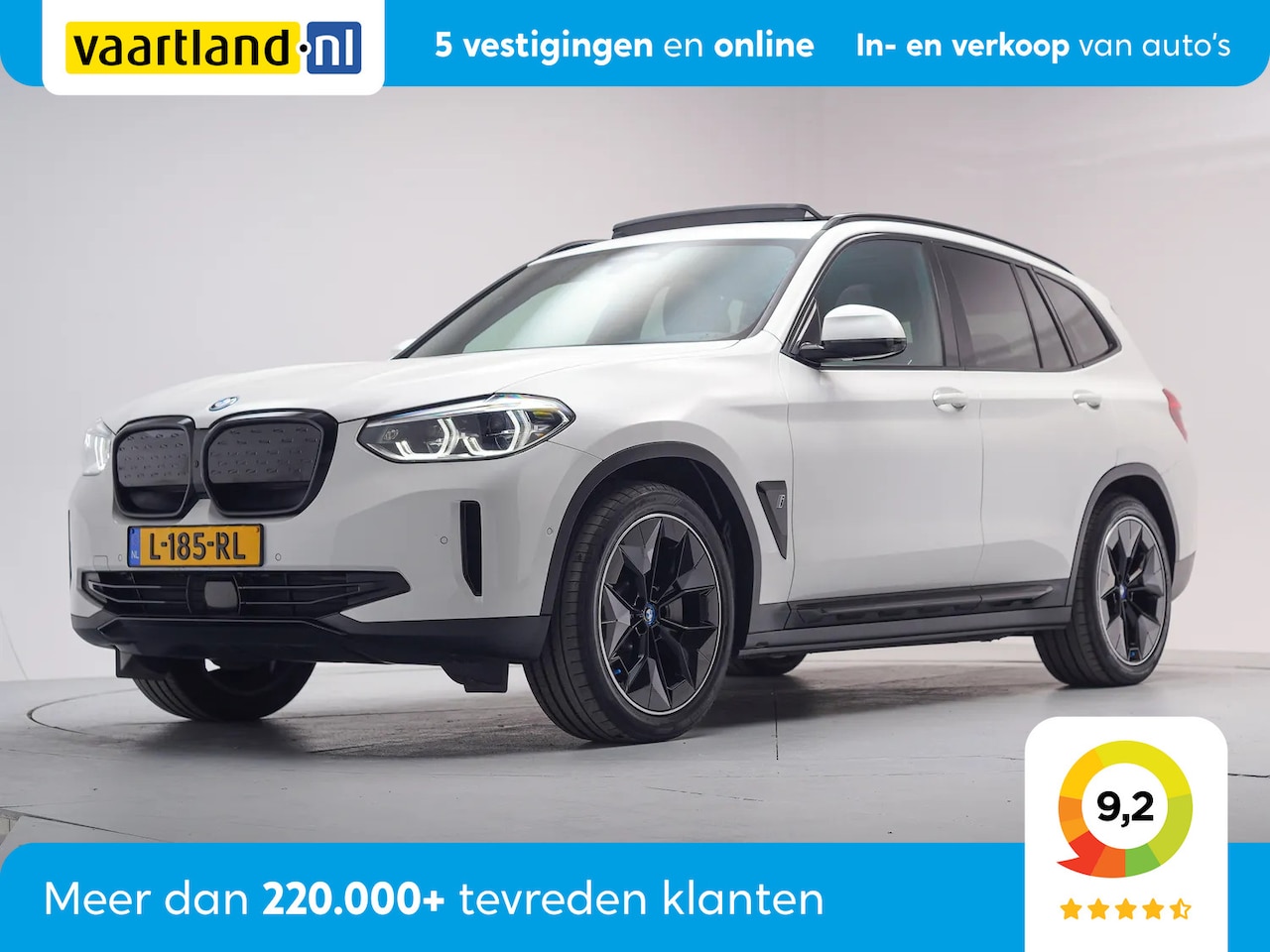 BMW iX3 - High Executive Sport 80 kWh [ Panorama Leder Sportstoelen ] - AutoWereld.nl