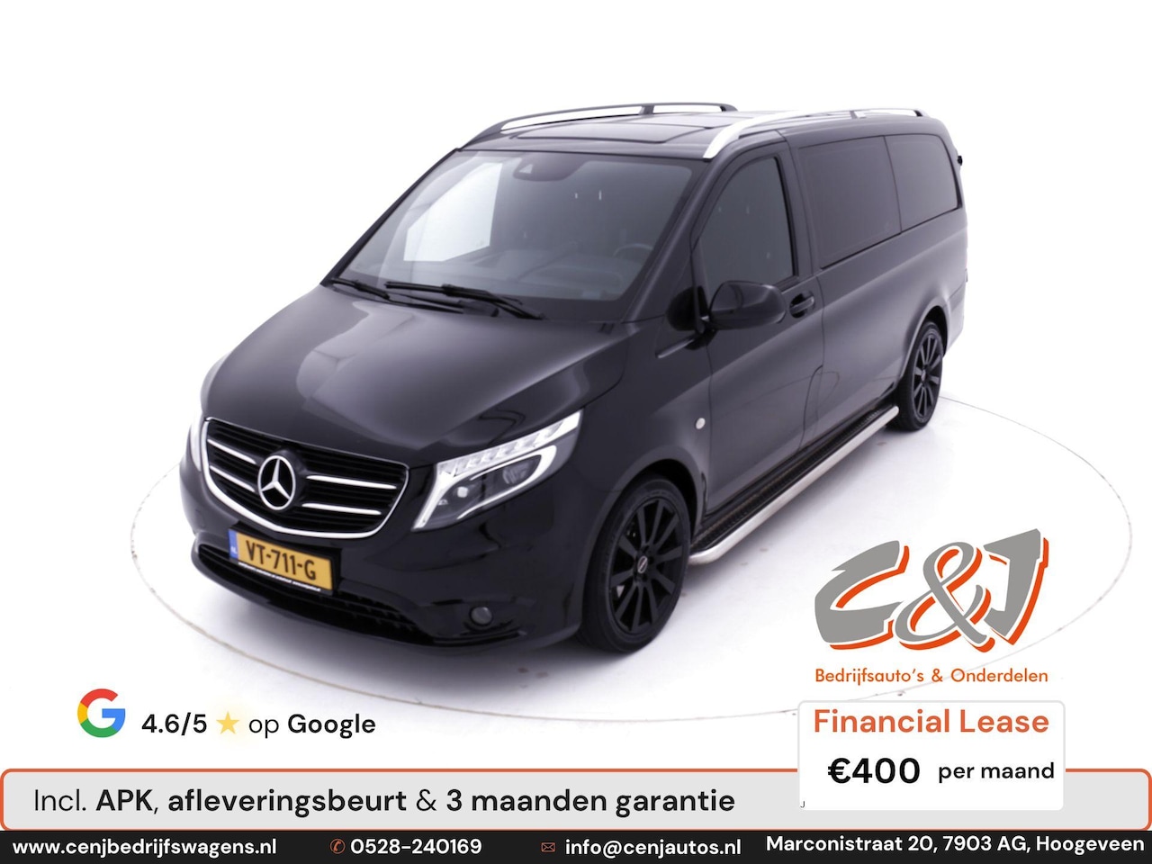 Mercedes-Benz Vito - 114 CDI Lang airco navi cruise €400 P/MND 48 maanden - AutoWereld.nl