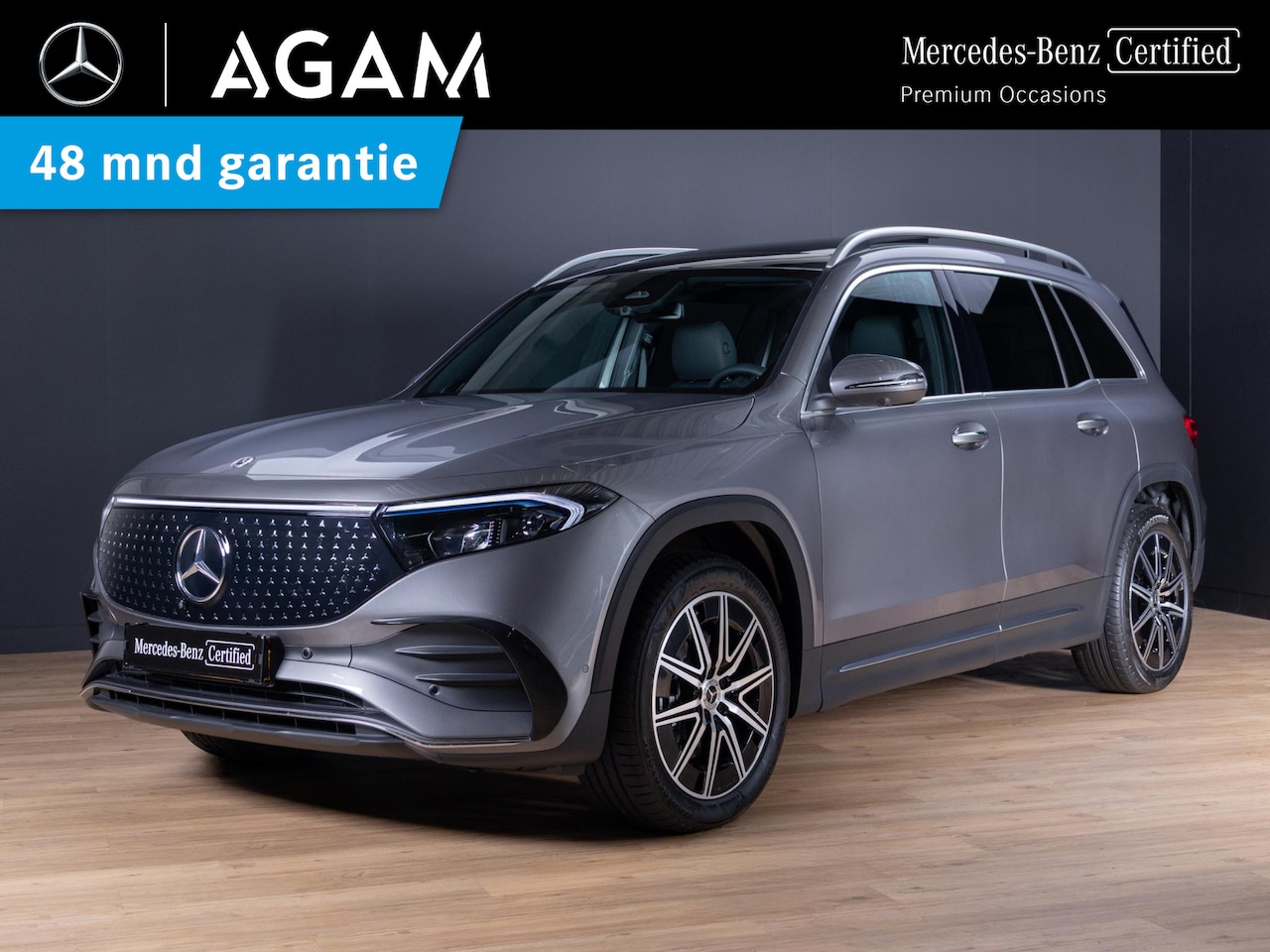 Mercedes-Benz EQB - 250+ Business Solution AMG 71 kWh Panorama dak | Trekhaak - AutoWereld.nl