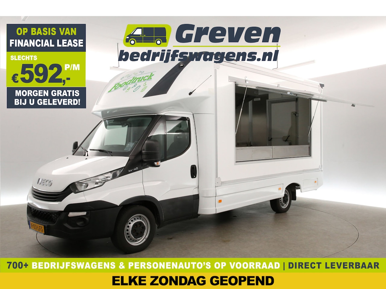 Iveco Daily - 35S14 2.3 410 | Foodtruck | Patatwagen | Verkoopwagen | Patatkraam | Eventtruck | Frietwag - AutoWereld.nl