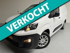 Peugeot Partner - L2H1 1.5 BlueHDI 100PK euro6 Premium Long 3PERSOONS, Airco, Camera, CruiseControl, RIJKLAA