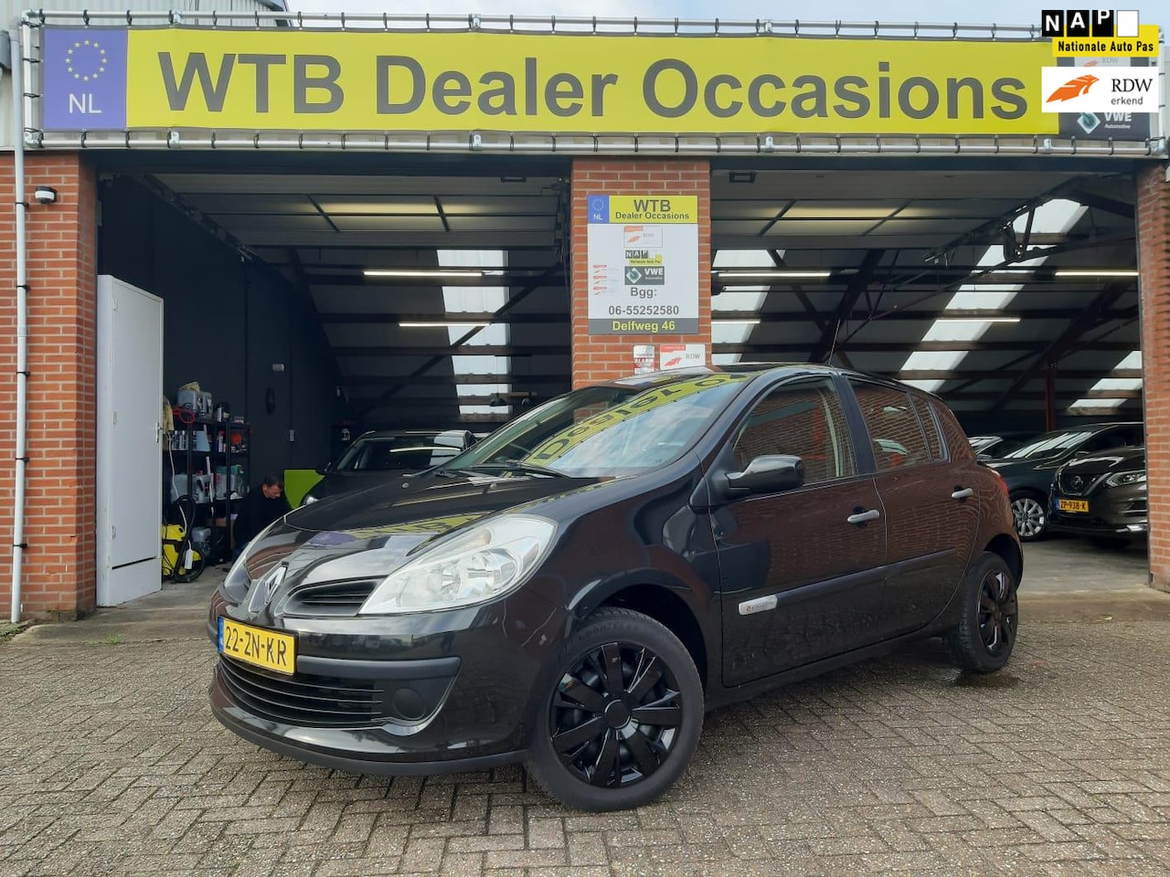 Renault Clio - 1.2-16V Rip Curl 1.2-16V Rip Curl, Airco, 2e eigenaar, nw. APK, dealer onderhouden - AutoWereld.nl