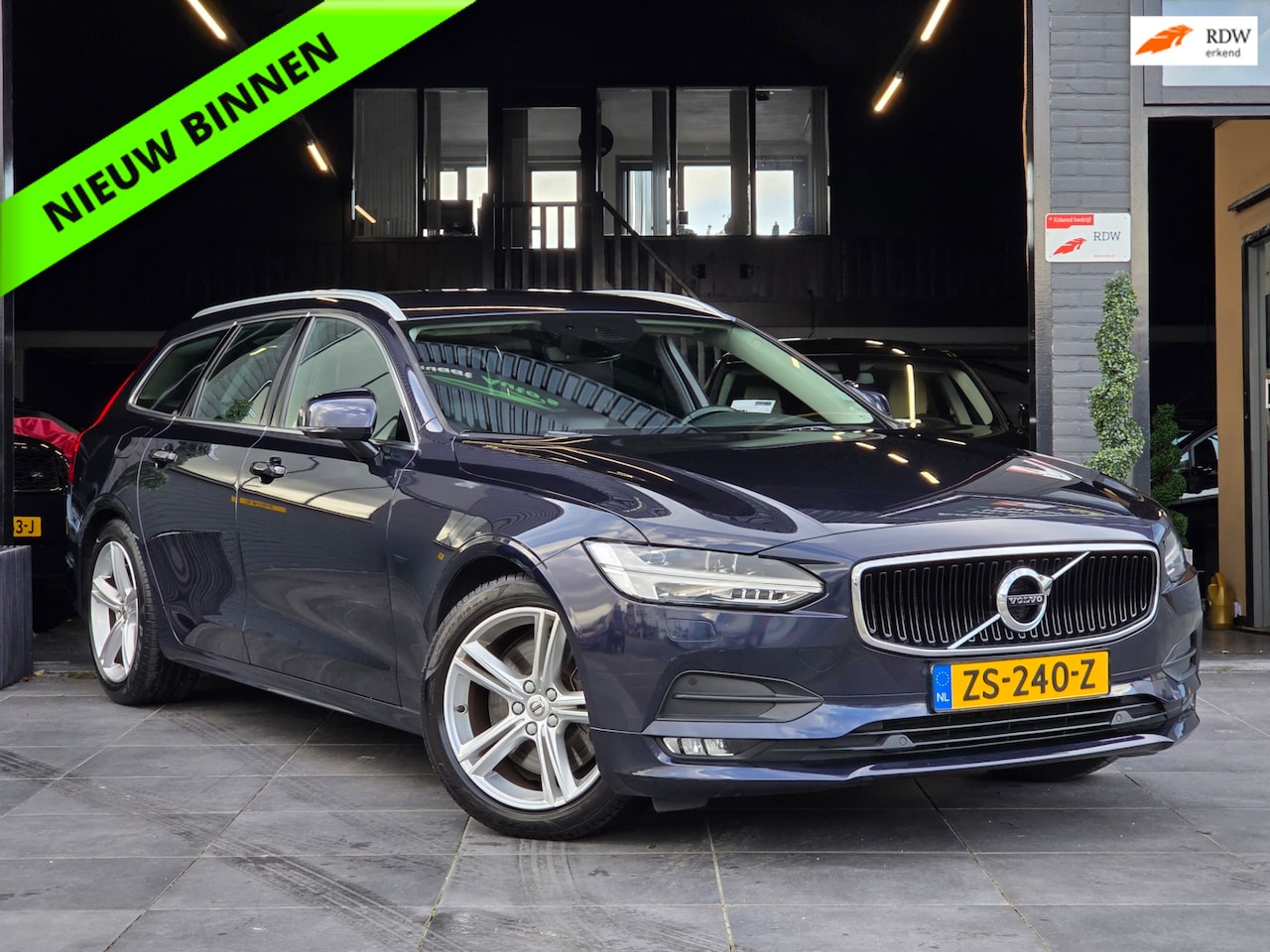 Volvo V90 - 2.0 T4 Inscription|Head Up|Camera|Carplay|DealerOH - AutoWereld.nl