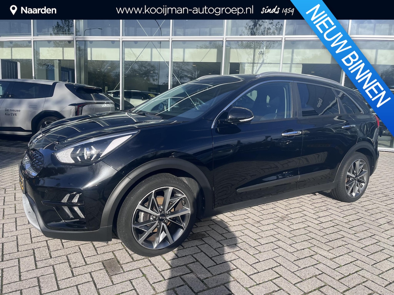 Kia Niro - 1.6 GDi Hybrid DynamicPlusLine Trehaak|camera|Stoelverwarming|Cruise control|1300kg trekge - AutoWereld.nl