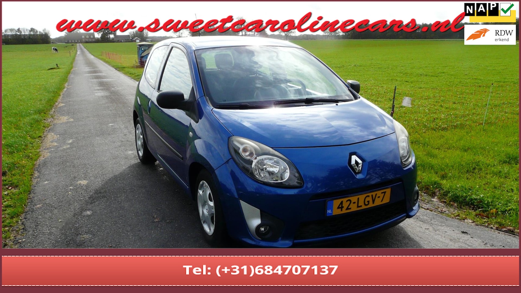 Renault Twingo - 1.2-16V Authentique 1.2-16V Authentique,Airco,Elec.pakket! - AutoWereld.nl