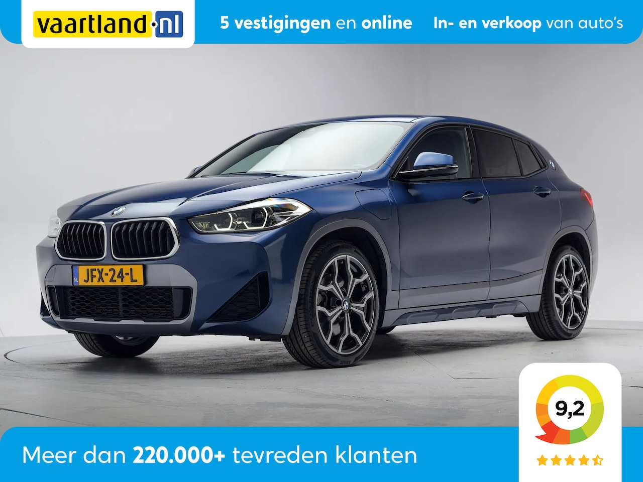 BMW X2 - xDrive25e M Sport X [ LED Navi prof. Leder Clima ] - AutoWereld.nl