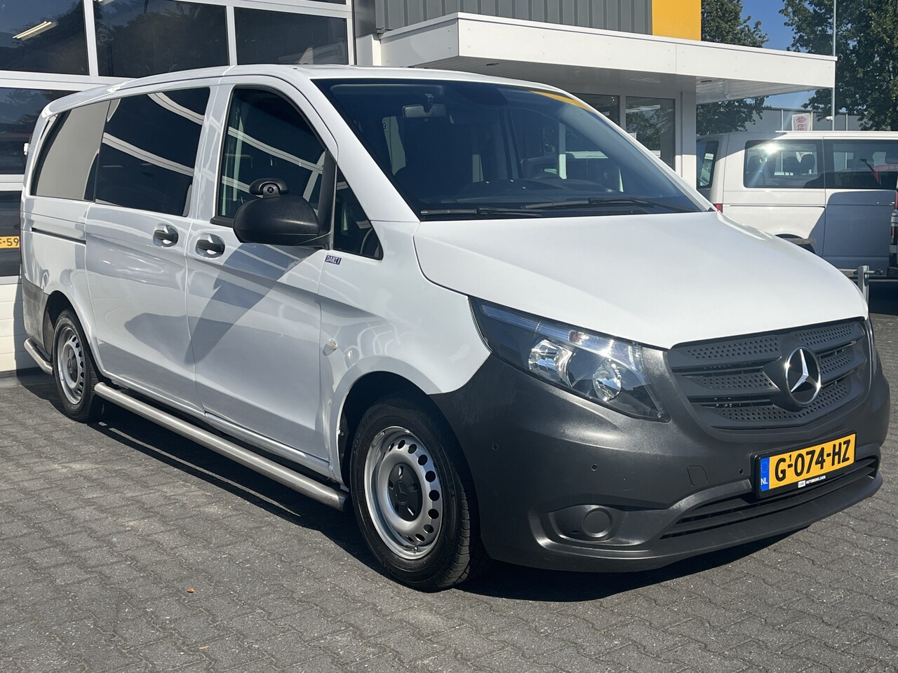 Mercedes-Benz Vito Tourer - 116 CDI Pro Lang 8-persoons Airco Cruise control PDC Euro 6 geschikt voor Taxi Groeps verv - AutoWereld.nl