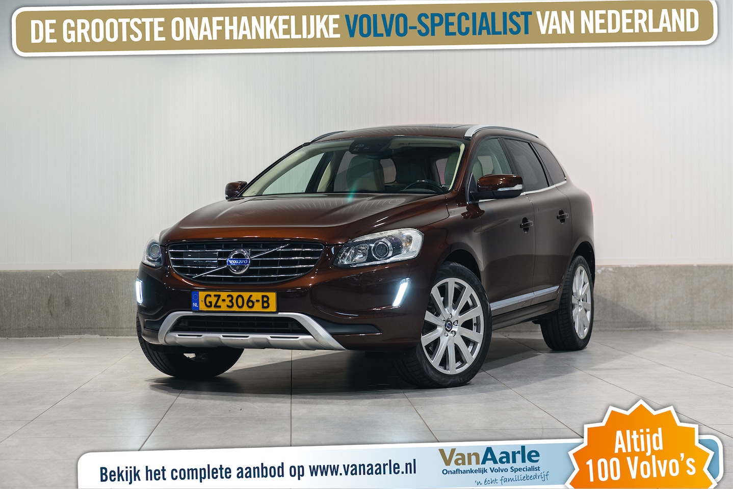 Volvo XC60 - T6 Aut. Summum Xenium Intellisafe Leder ACC Trekhaak 306pk - AutoWereld.nl