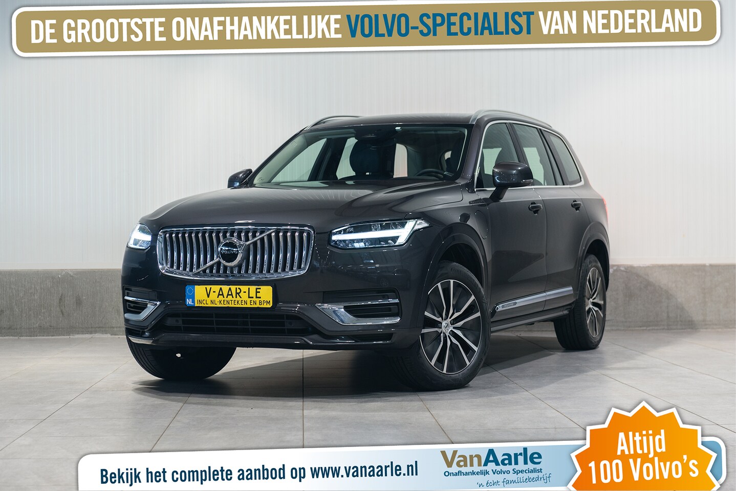 Volvo XC90 - T8 Aut. Long Range Core Bright Leder ACC Parkeercamera 455pk - AutoWereld.nl