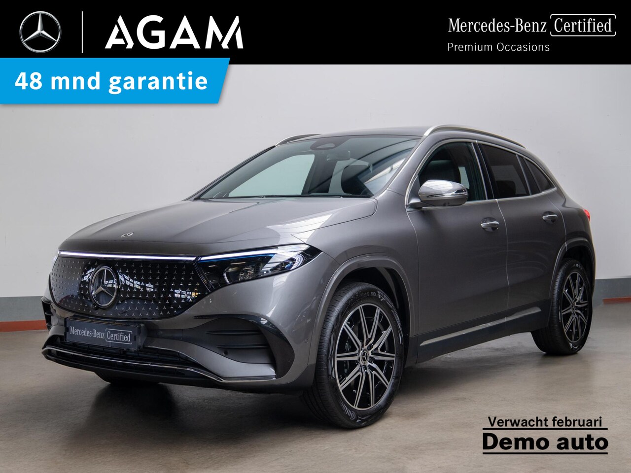 Mercedes-Benz EQA - 250+ Business Solution AMG Panorama dak | Trekhaak - AutoWereld.nl