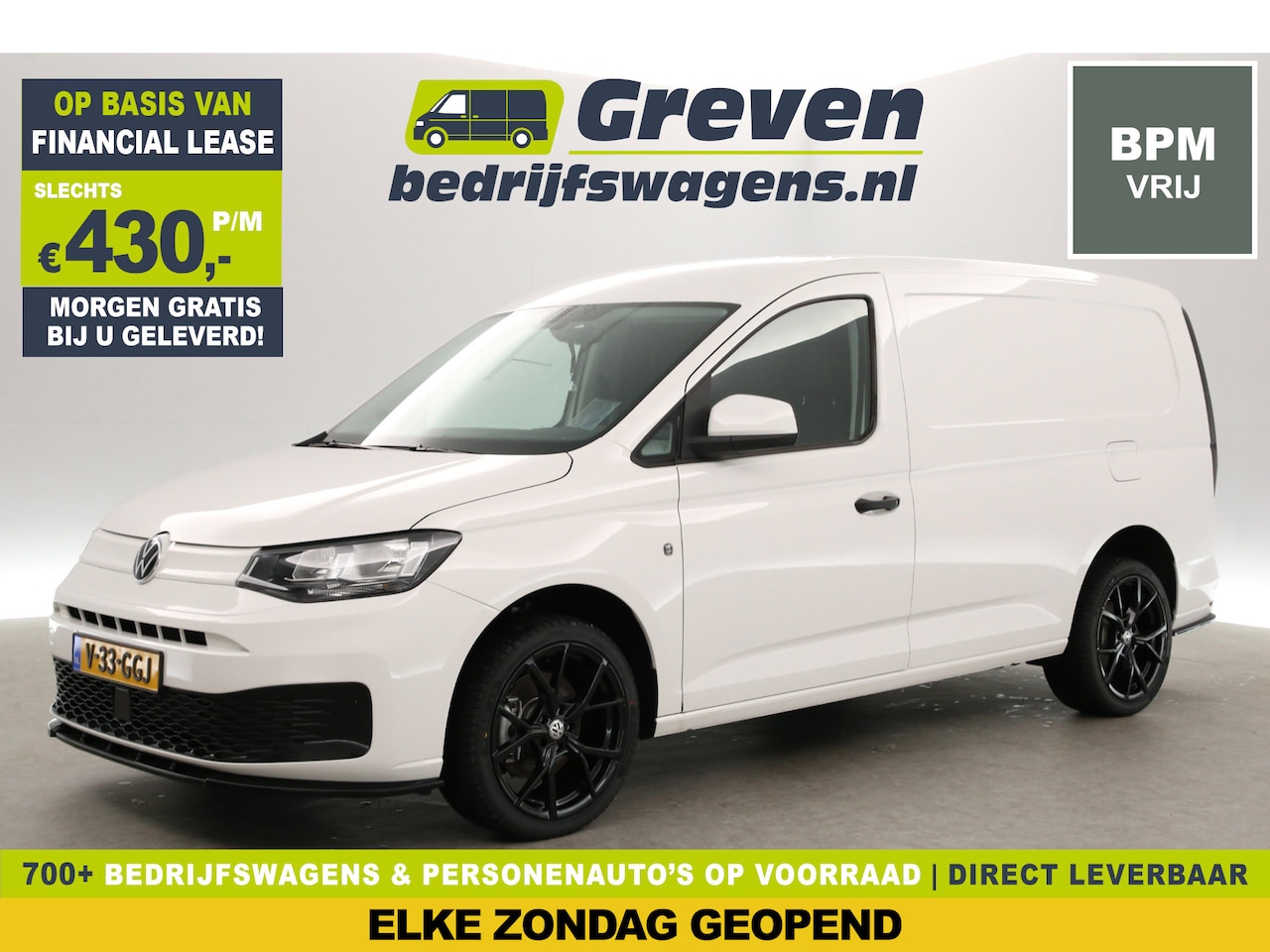Volkswagen Caddy Cargo Maxi - 2.0 TDI 123PK L2H1 | BPM VRIJ | Clima | Carplay | Cruise | Parkeersens. | Licht&Zicht Pakk - AutoWereld.nl