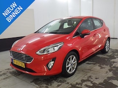 Ford Fiesta - 1.0 ECOBOOST TITANIUM I AUTOMAAT I CLIMATE CONTROL I APPLE CARPLAY I UNIEKE KM-STAND