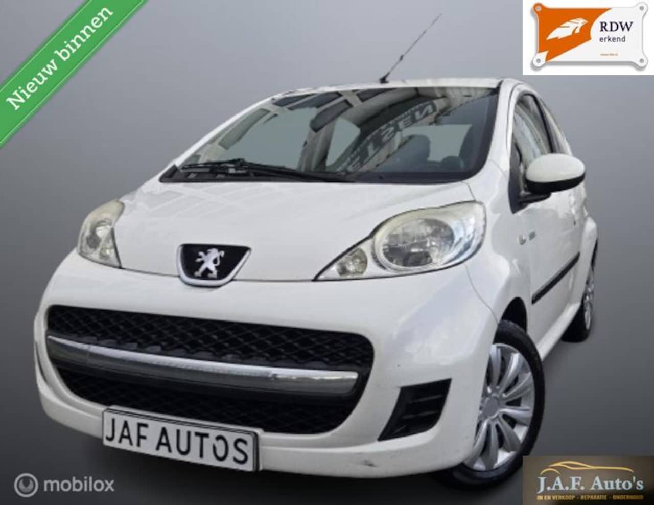 Peugeot 107 - 1.0 Airco zuinig Nieuwe APK! Elek pakket! - AutoWereld.nl