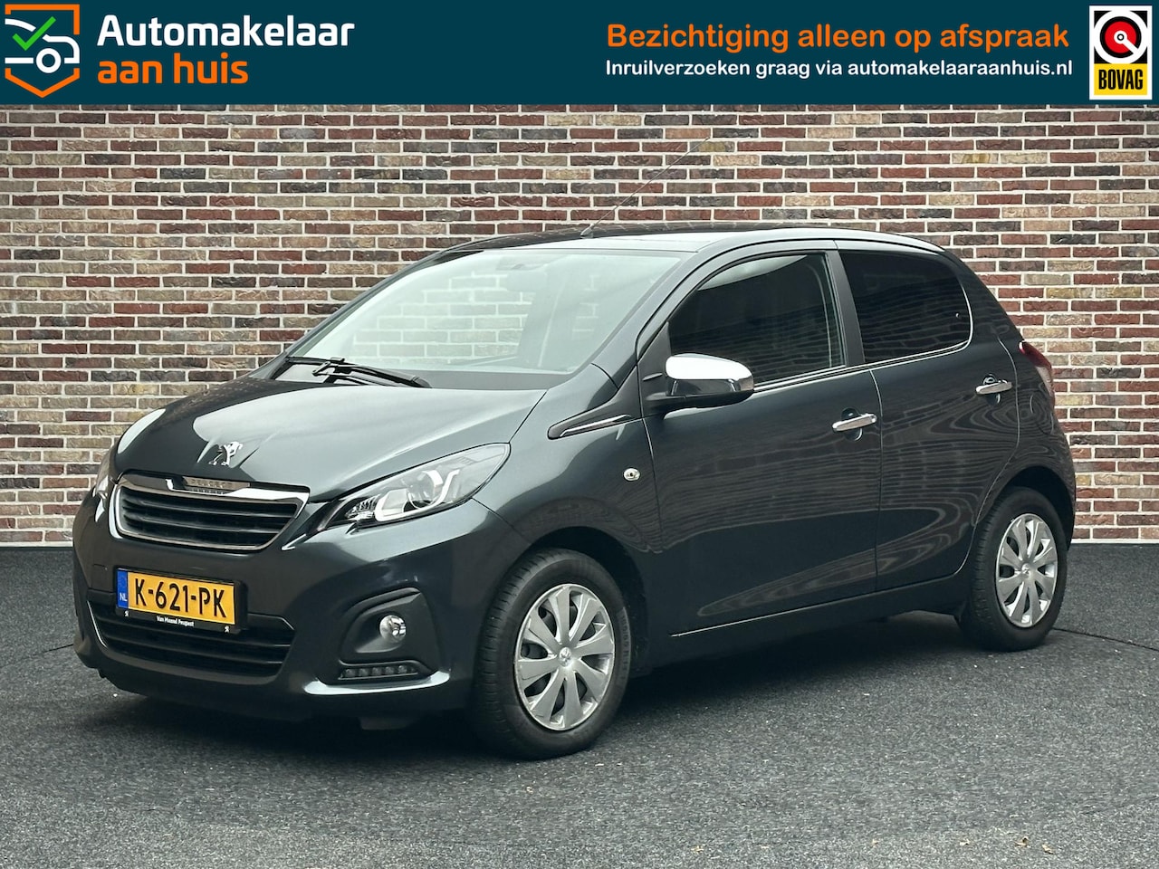 Peugeot 108 - 1.0 e-VTi Allure Airco Camera Cruise - AutoWereld.nl