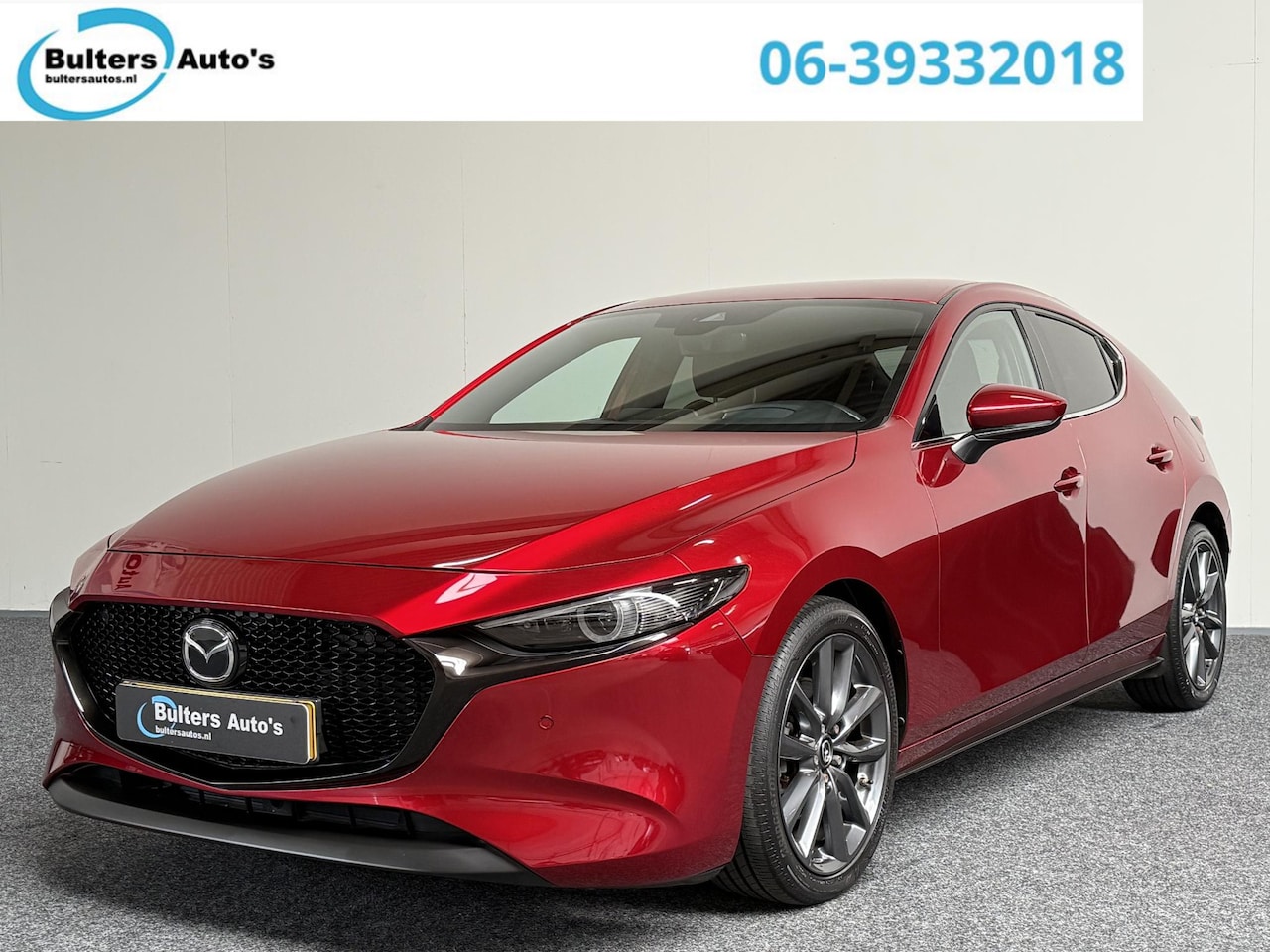 Mazda 3 - 2.0 e-SkyActiv-G M Hybrid 122 Luxury | LEDER | 360 CAMERA | CARPLAY - AutoWereld.nl