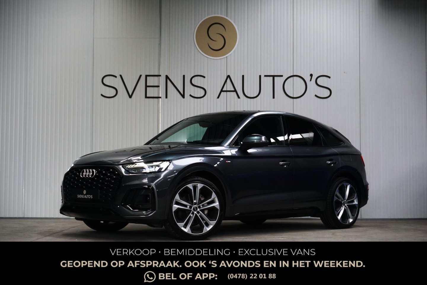 Audi Q5 Sportback - 55 TFSIe S-Line Black Edition RS-Stoelen|B&O|Luchtvering|HUD|Sfeer - AutoWereld.nl