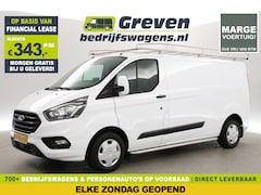 Ford Transit Custom - 300 2.0 TDCI L2H1 | MARGE | Airco | Cruise | 3-Zits | Camera | Carplay | Trekh. | Imperiaa