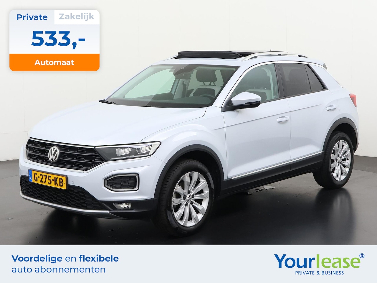 Volkswagen T-Roc - 1.5 TSI Sport DSG | All-in 533,- Private Lease | Direct uit voorraad - AutoWereld.nl