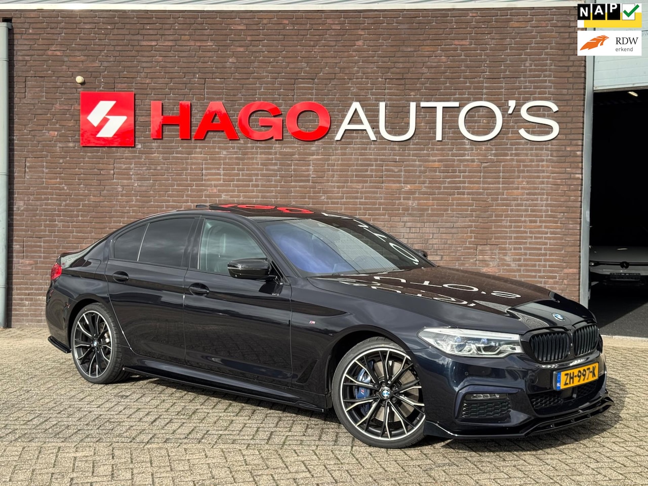 BMW 5-serie - 540i xDrive High Executive Edition MAXTON | HUD | Schuifdak | 360C | Softclose | Memory | - AutoWereld.nl