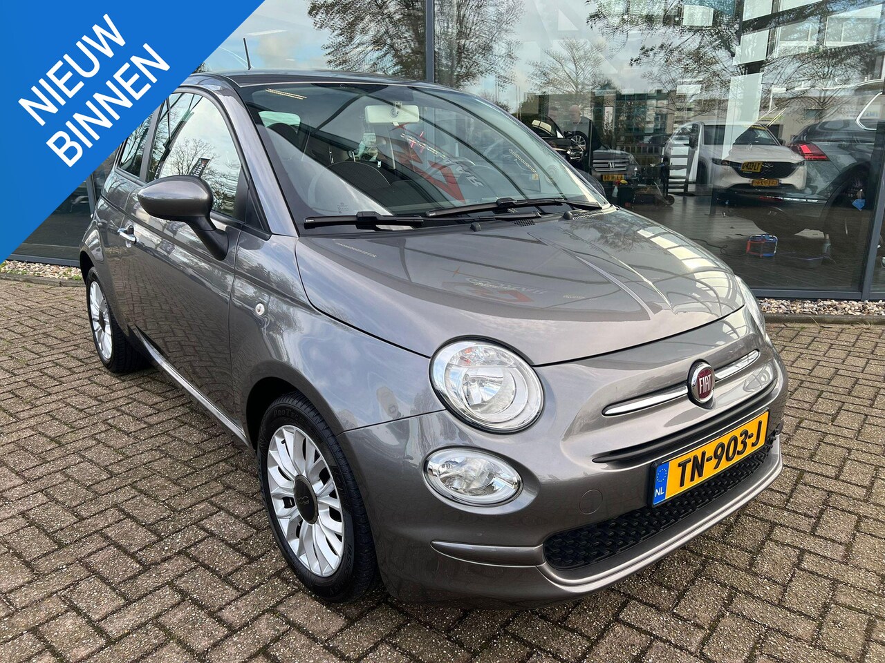 Fiat 500 - 0.9 TwinAir Turbo Popstar AUTOMAAT | AIRCO | CRUISE CONTROLE | NED. AUTO | - AutoWereld.nl
