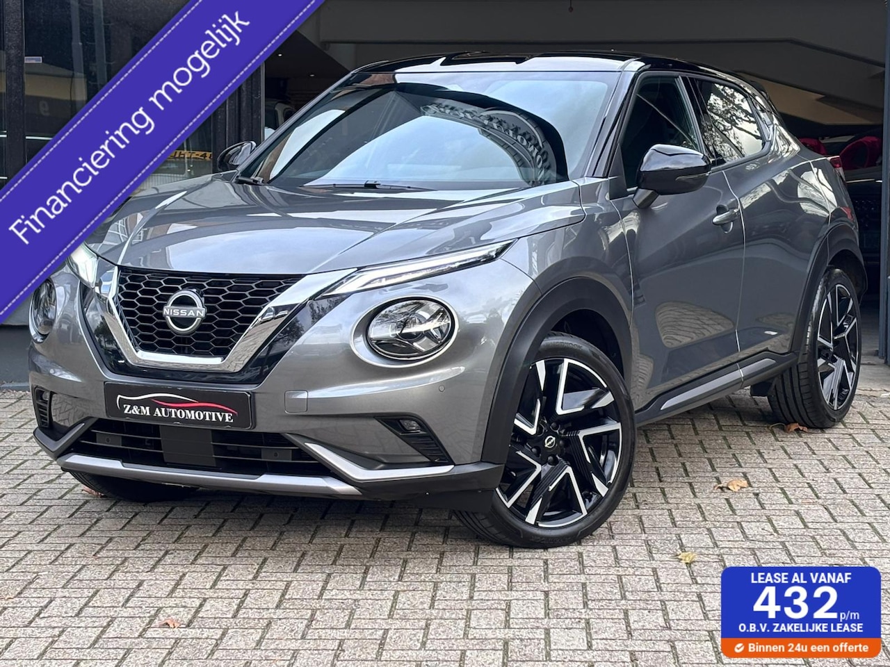 Nissan Juke - 1.0 N-Design Aut*Led*Car-Play*Camera*Navi*Virtual* - AutoWereld.nl