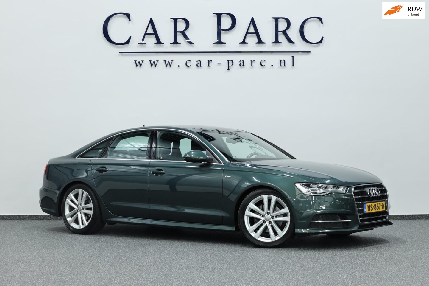 Audi A6 Limousine - 1.8 TFSI S-line FACELIFT/LED/HALF LEDER+S.VERWARMING/19"LMV/CAM/CRUISE/ACC/12 MND GARANTIE - AutoWereld.nl