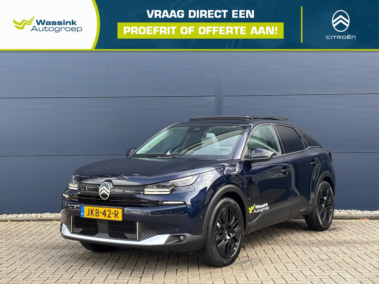 Citroën C4 - 1.2 Hybrid 145pk e-DCS6 MAX | Schuif/kanteldak | Camera voor&achter | Apple carplay/Androi - AutoWereld.nl