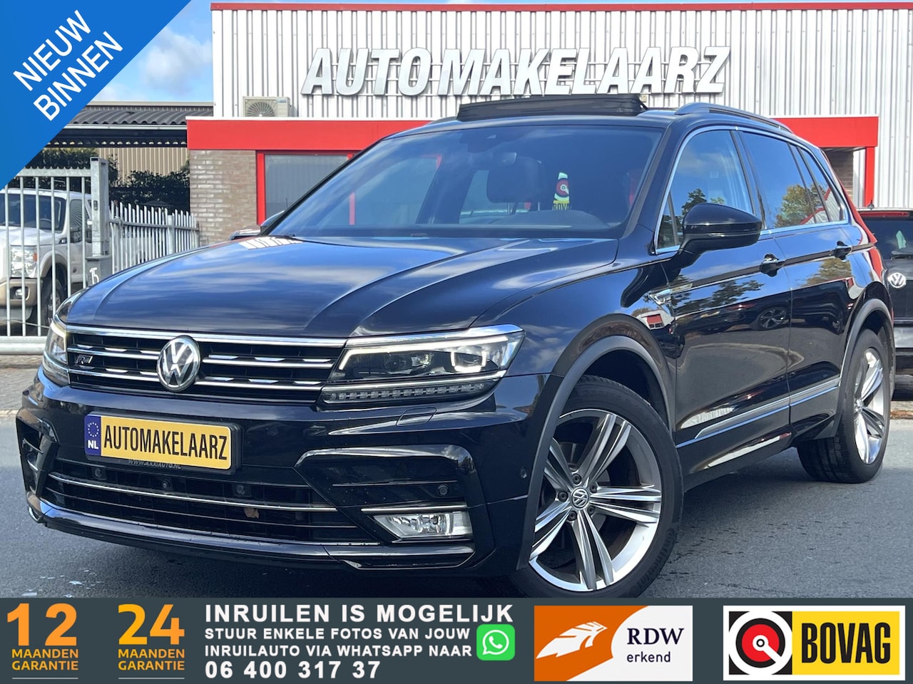 Volkswagen Tiguan - 1.4 TSI ACT Business R-Line PANO VIRTUAL 360* CAM - AutoWereld.nl