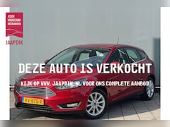 Ford Focus - BWJ 2018 | 1.0 126PK Titanium | TREKHAAK | CAMERA | CLIMA | NAVI | CARPLAY | SPORTSTOELEN