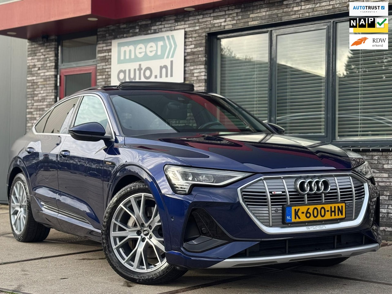 Audi e-tron Sportback - 50 quattro S-LINE PANO l B&O l CAMERA l ADAPT.CRUISE l LANE l ORG.NL - AutoWereld.nl