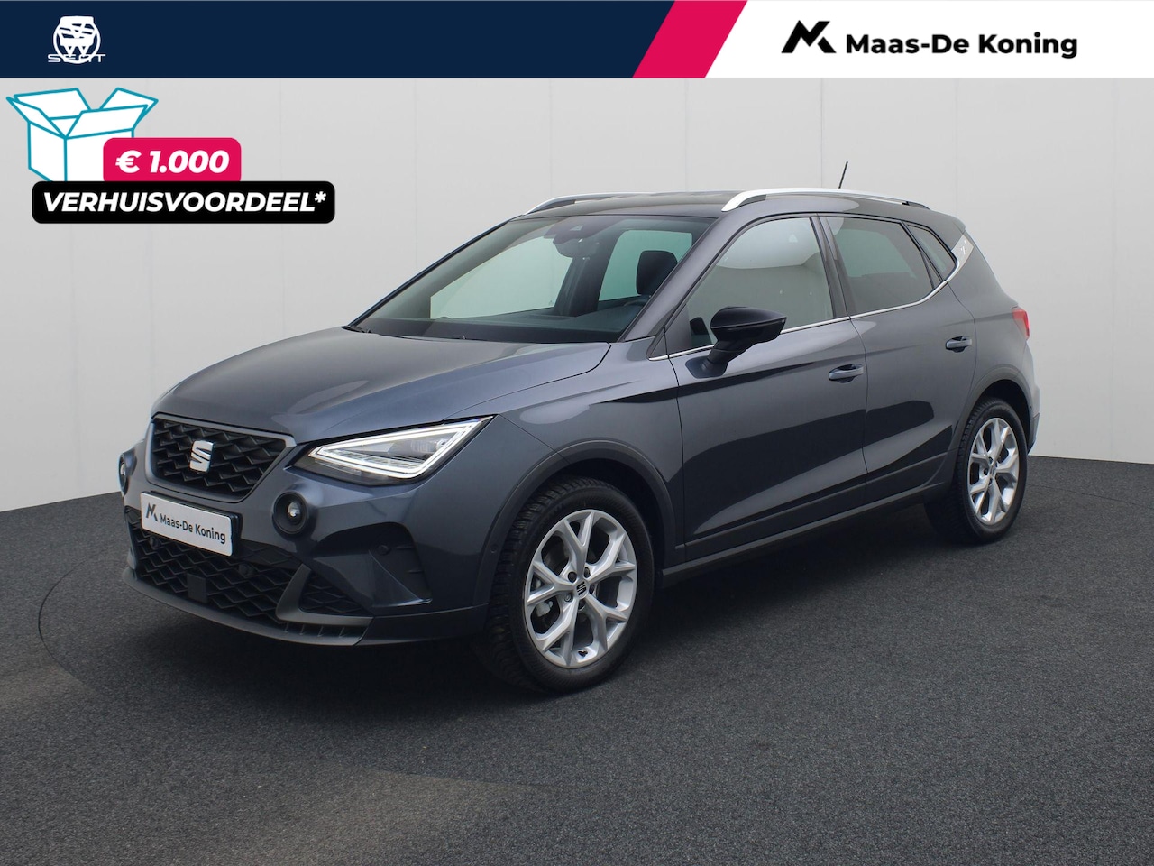 SEAT Arona - 1.0EcoTSI/115PK FR DSG · Navigatie · Apple Carplay/Android Auto · Stoelverwarming · Garant - AutoWereld.nl