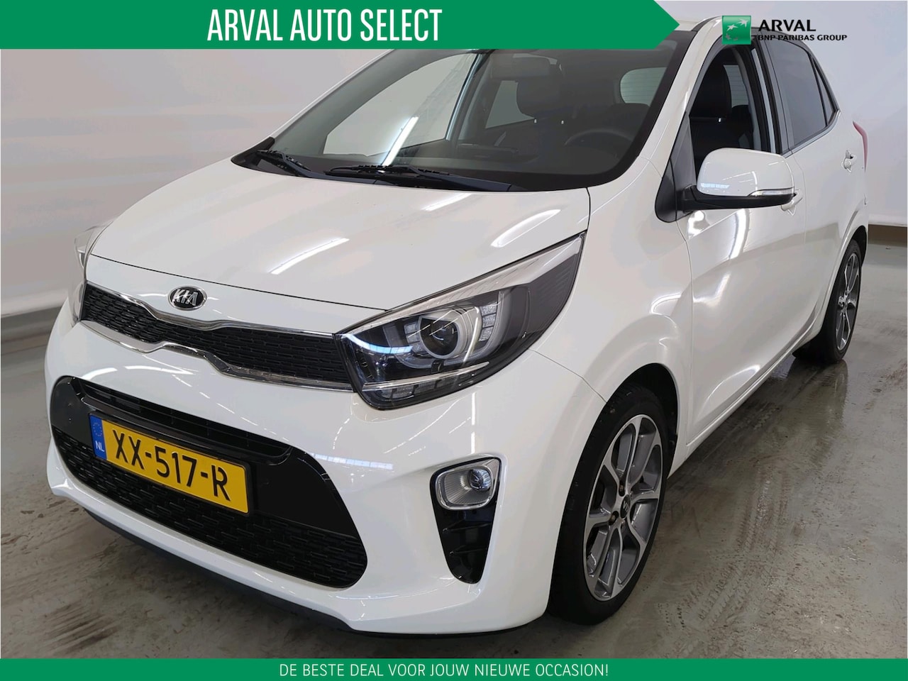 Kia Picanto - 1.0 CVVT 67pk Design Edition Black Pack 4P | Leder | Navi | Apple CarPlay |16" Velgen | LE - AutoWereld.nl