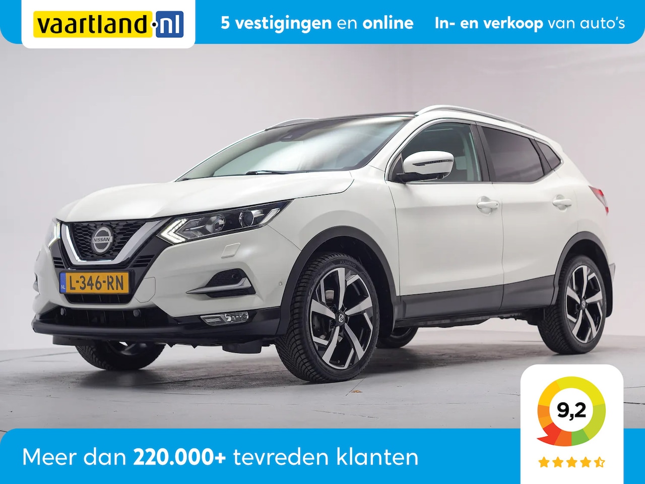 Nissan Qashqai - 1.2 Acenta [ airco cruise control pano ] - AutoWereld.nl