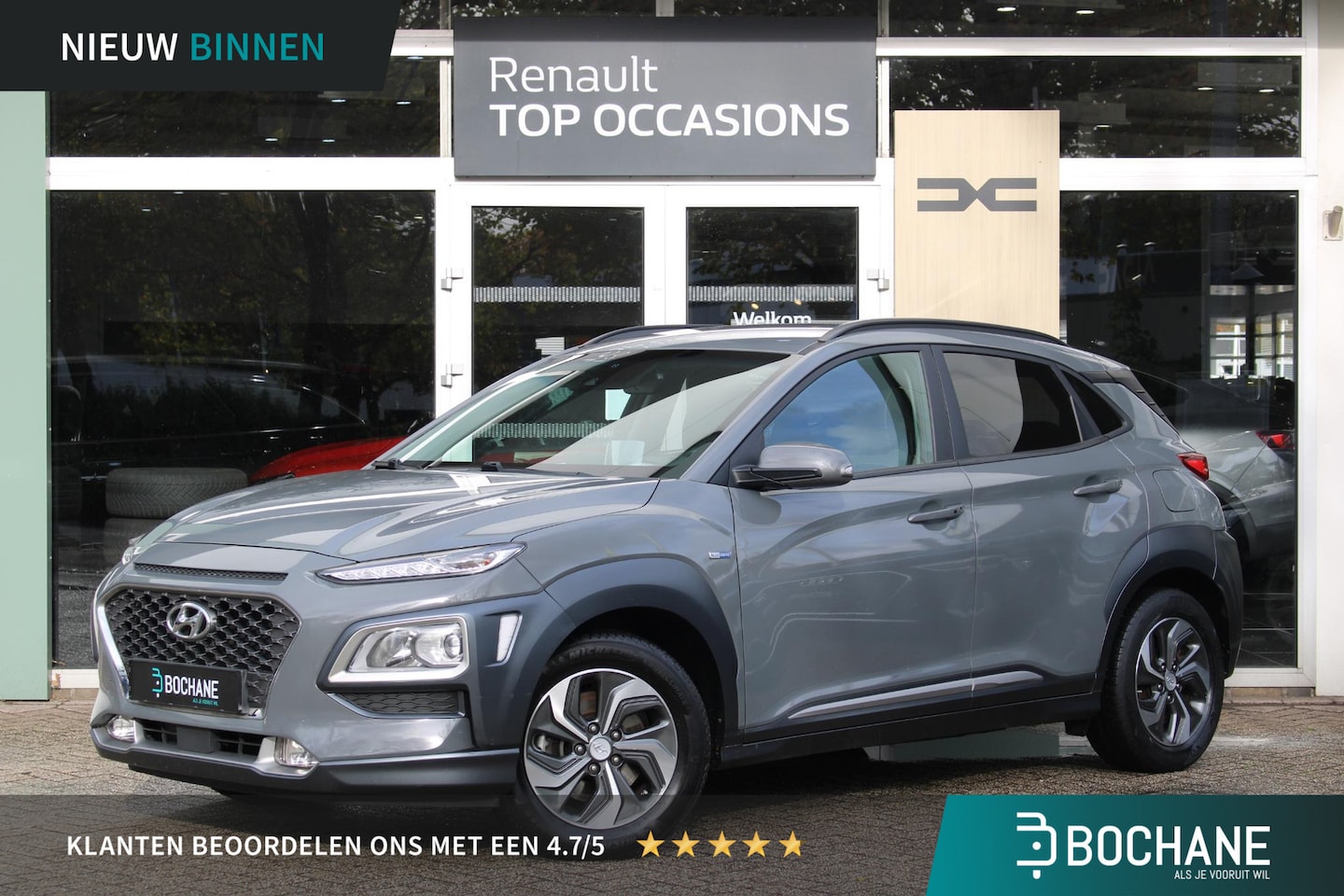 Hyundai Kona - 1.6 GDI HEV Fashion | Head up display - AutoWereld.nl