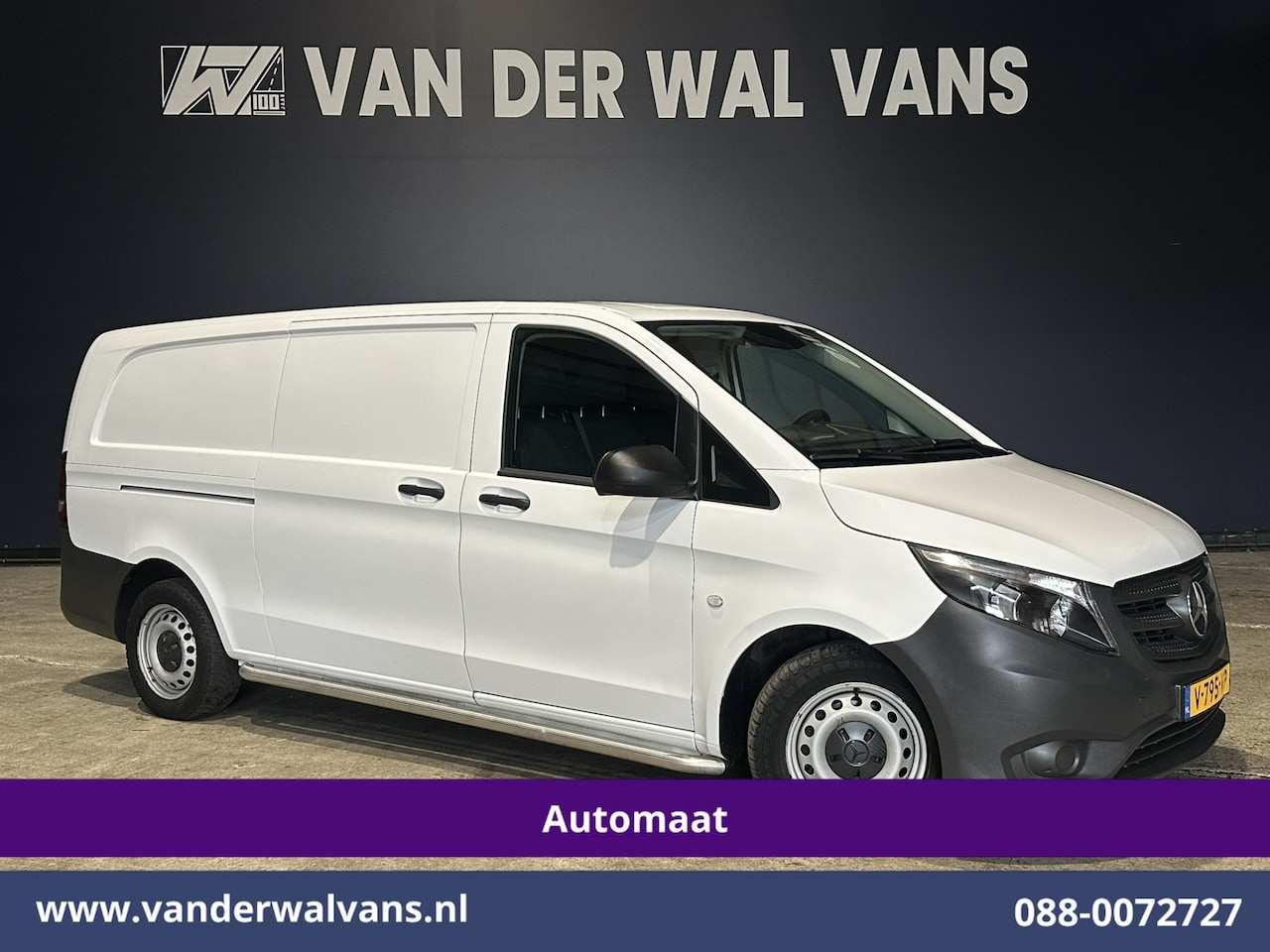 Mercedes-Benz Vito - 114 CDI 136pk Automaat L3H1 Euro6 Airco | Camera | Oprijplaat | Cruisecontrol Bijrijdersba - AutoWereld.nl
