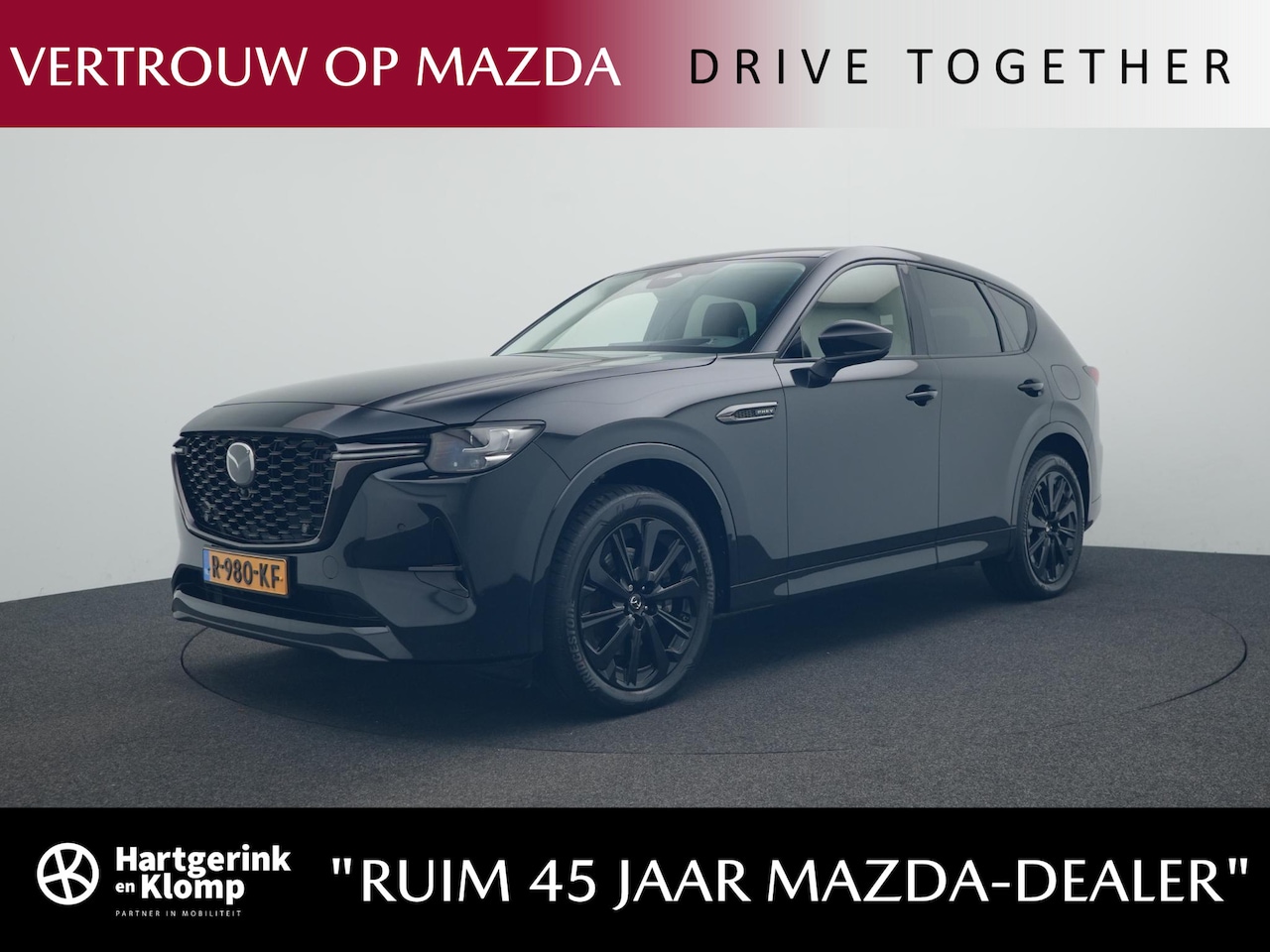 Mazda CX-60 - 2.5 E-SKYACTIV PHEV Homura 4WD automaat | Panorama Pack | Convenience & Sound Pack | Drive - AutoWereld.nl