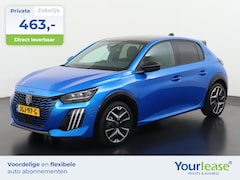 Peugeot 208 - 1.2 Hybrid 110 e-DCS6 GT | All-in 463, - Private Lease | Direct uit voorraad