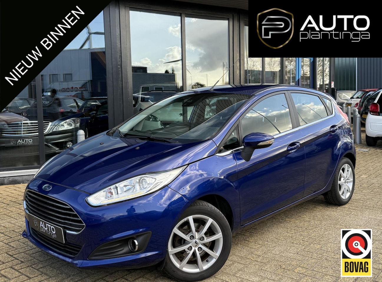 Ford Fiesta - 1.0 EcoBoost Titanium | 101PK | NL AUTO | Onderhoudshistorie | Cruise Control | Navigatie - AutoWereld.nl