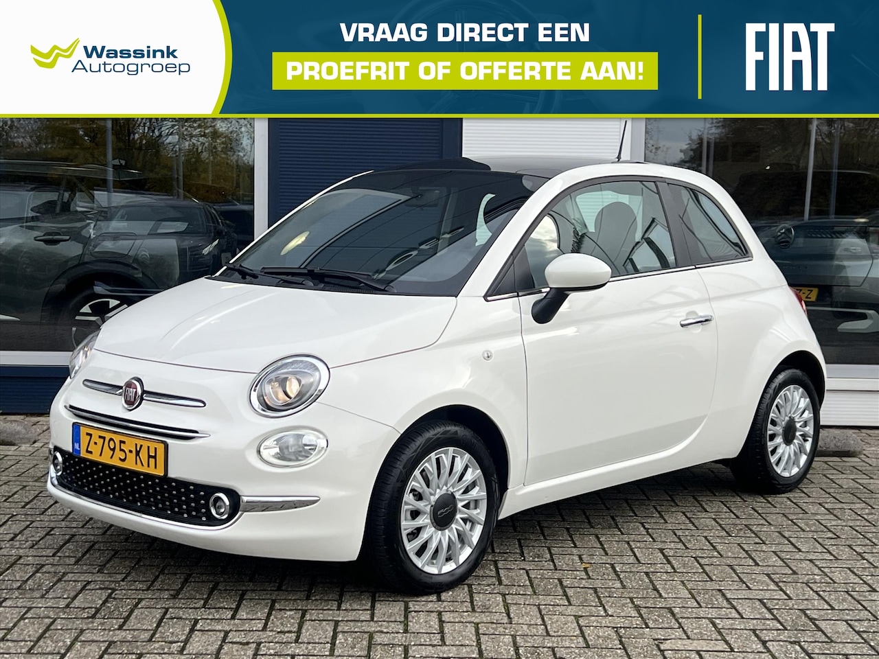 Fiat 500 - 1.0 Hybrid 70pk Dolcevita Finale | Airconditioing | Applecarplay & Androidauto | Parkeerse - AutoWereld.nl