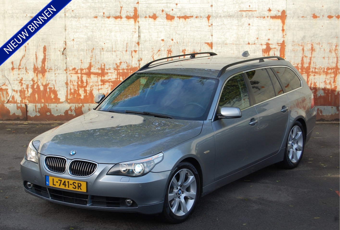 BMW 5-serie Touring - 525i High Exe / Navi / Leder / Xenon / Youngtimer - AutoWereld.nl