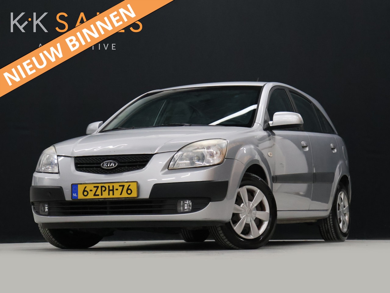 Kia Rio - 1.6 CVVT X-treme [AIRCO, ELEKTRISCHE RAMEN, ELEKTRISCH VERSTELBARE SPIEGELS, RADIO, CD-SPE - AutoWereld.nl