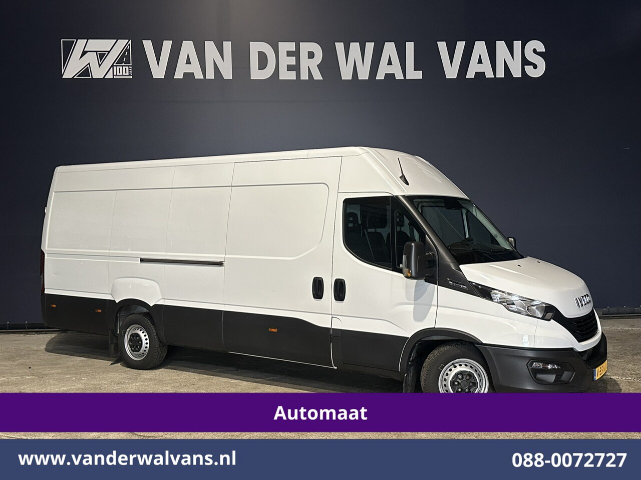Iveco Daily - 35S16V 157pk Automaat L3H2 Fabrieksgarantie Euro6 Airco | 3500kg trekvermogen Bijrijdersba - AutoWereld.nl