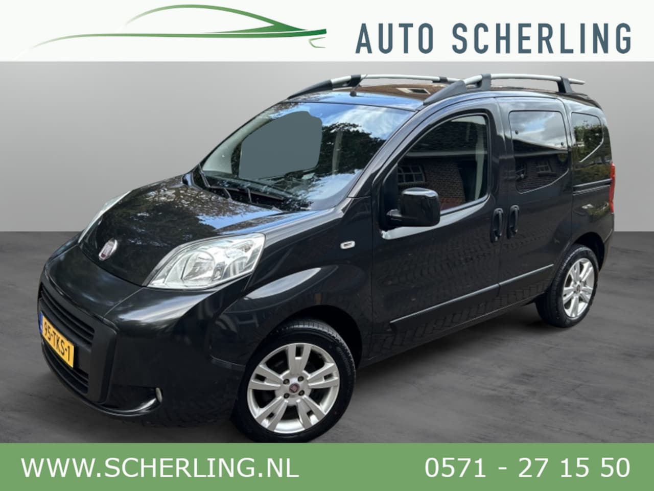 Fiat Qubo - 1.4 Dynamic Airco, LM-velgen, Navi - AutoWereld.nl