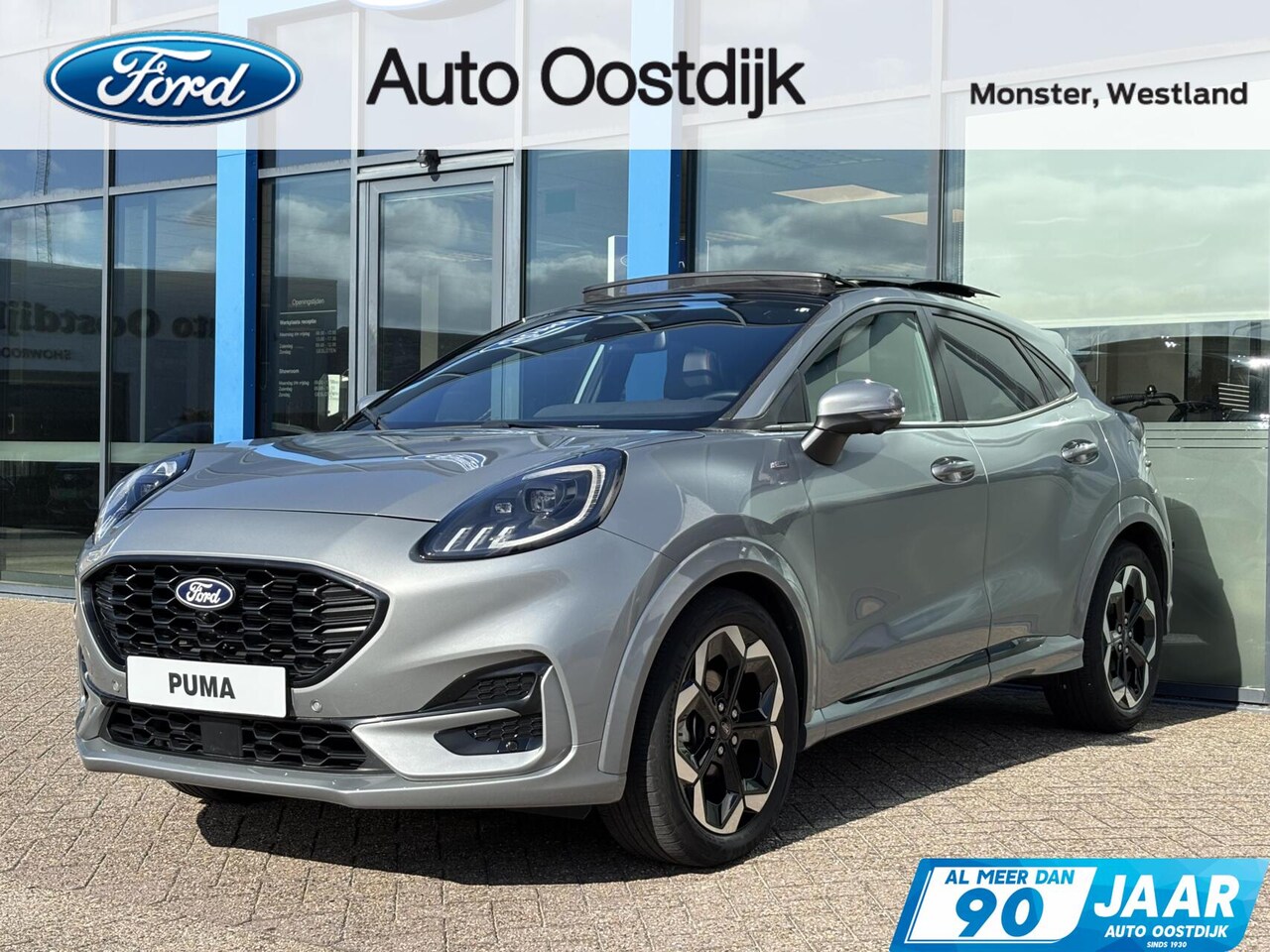 Ford Puma - 1.0 EcoBoost Hybrid ST-Line X 155PK Automaat NIEUW MODEL!! Afn. Trekhaak Panodak Winterpac - AutoWereld.nl